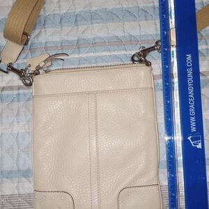 Cream Crossbody Bag